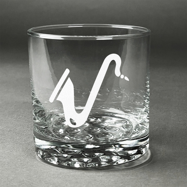 Custom Musical Instruments Whiskey Glass - Engraved