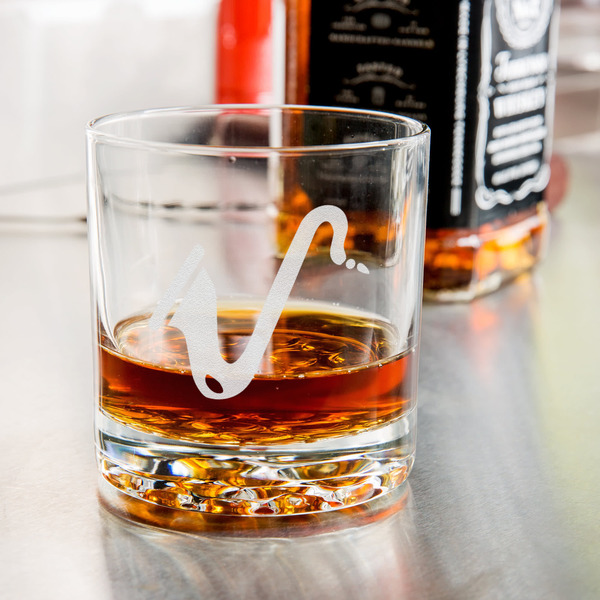 Musical Instruments Whiskey Glass - Jack Daniel's Bar - in use