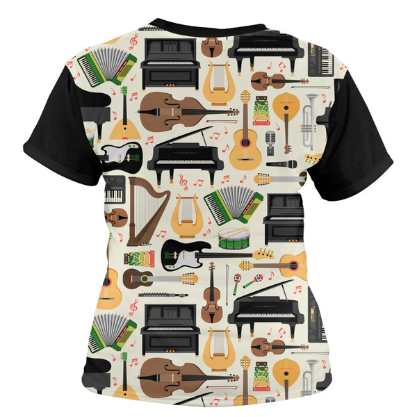 Musical Instruments Women's T-shirt Back