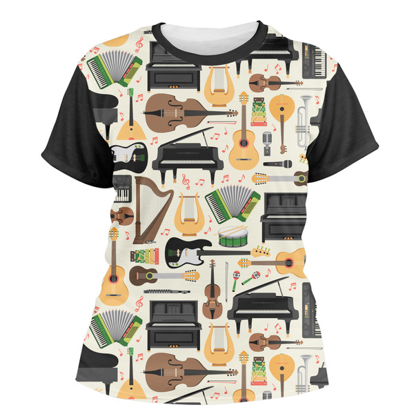 Custom Musical Instruments Women's Crew T-Shirt - 2X Large