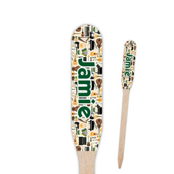 Musical Instruments Paddle Wooden Food Picks - Double Sided (Personalized)