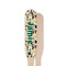 Musical Instruments Wooden Food Pick - Paddle - Single Sided - Front & Back