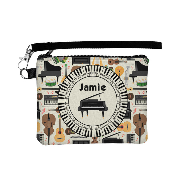 Custom Musical Instruments Wristlet ID Case w/ Name or Text