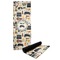 Musical Instruments Yoga Mat with Black Rubber Back Full Print View