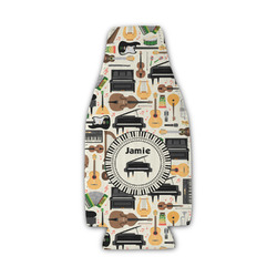 Musical Instruments Zipper Bottle Cooler (Personalized)
