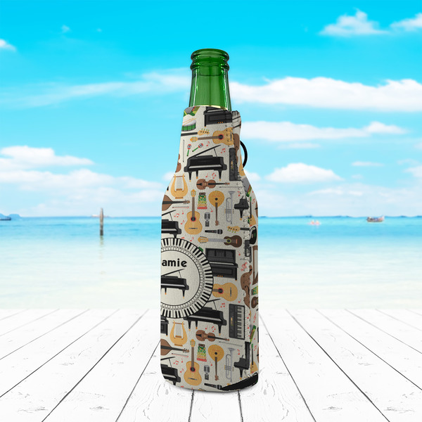 Musical Instruments Zipper Bottle Cooler - LIFESTYLE
