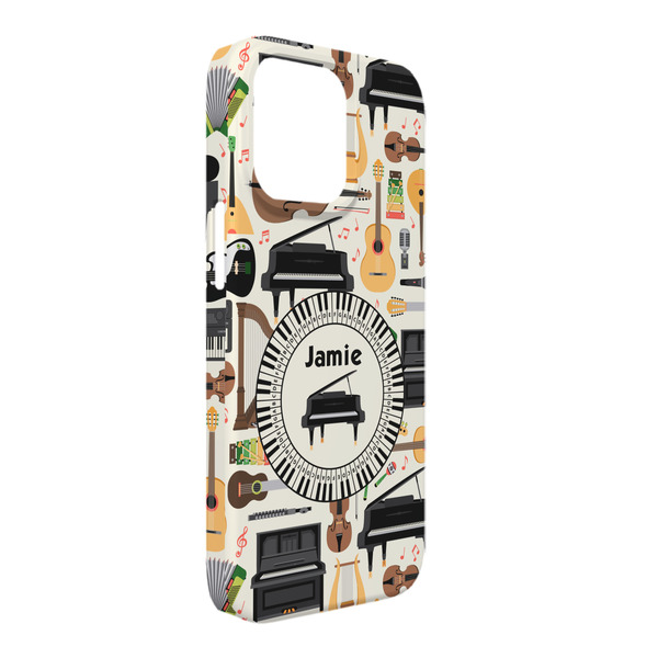 Custom Musical Instruments iPhone Case - Plastic - iPhone 13 Pro Max (Personalized)