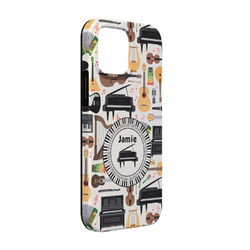 Musical Instruments iPhone Case - Rubber Lined - iPhone 13 Pro (Personalized)