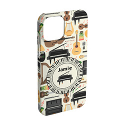 Musical Instruments iPhone Case - Plastic - iPhone 15 (Personalized)