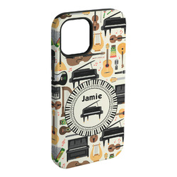 Musical Instruments iPhone Case - Rubber Lined (Personalized)