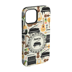 Musical Instruments iPhone Case - Rubber Lined - iPhone 15 (Personalized)