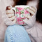 Watercolor Peonies 11oz Coffee Mug - LIFESTYLE