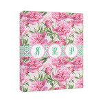 Watercolor Peonies Canvas Print (Personalized)