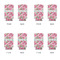 Watercolor Peonies 12oz Tall Can Sleeve - Set of 4 - APPROVAL