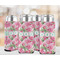 Watercolor Peonies 12oz Tall Can Sleeve - Set of 4 - LIFESTYLE