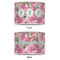 Watercolor Peonies 16" Drum Lampshade - APPROVAL (Poly Film)