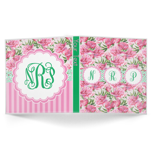 Watercolor Peonies 3-Ring Binder Approval- 1in