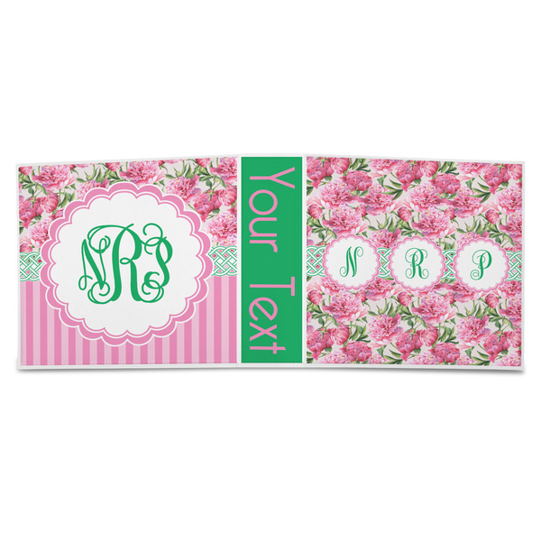 Watercolor Peonies 3-Ring Binder Approval- 3in