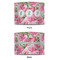 Watercolor Peonies 8" Drum Lampshade - APPROVAL (Fabric)