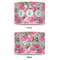 Watercolor Peonies 8" Drum Lampshade - APPROVAL (Poly Film)
