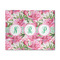 Watercolor Peonies 8' x 10' Indoor Area Rug (Personalized)