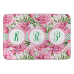 Watercolor Peonies Anti-Fatigue Kitchen Mat (Personalized)
