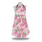 Watercolor Peonies Apron on Mannequin