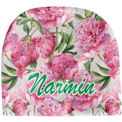 Watercolor Peonies Baby Hat (Beanie) (Personalized)