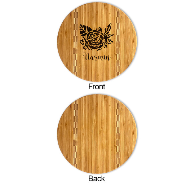 Watercolor Peonies Bamboo Cutting Boards - APPROVAL