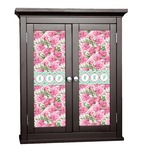 Watercolor Peonies Cabinet Decal - XLarge (Personalized)