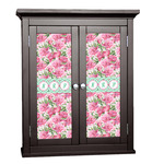 Watercolor Peonies Cabinet Decal - Custom Size (Personalized)