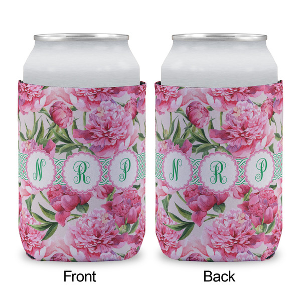 Watercolor Peonies Can Sleeve - APPROVAL (single)