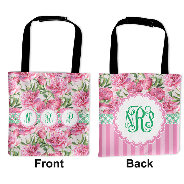 Watercolor Peonies Car Bag - Apvl