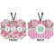 Watercolor Peonies Car Ornament (Approval)