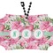 Watercolor Peonies Rear View Mirror Ornament (Personalized)