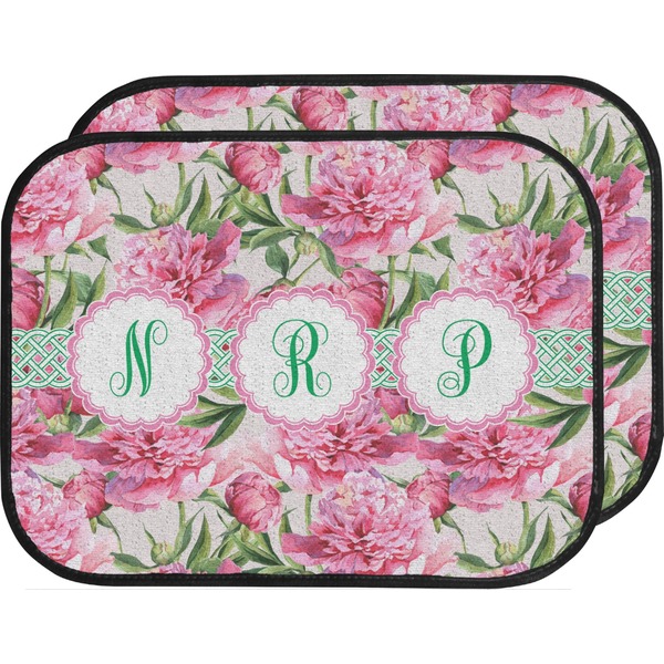 Watercolor Peonies Carmat Aggregate Back