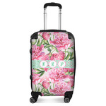 Watercolor Peonies Suitcase - 20" Carry On (Personalized)