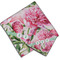 Watercolor Peonies Cloth Napkins - Personalized Lunch & Dinner (PARENT MAIN)