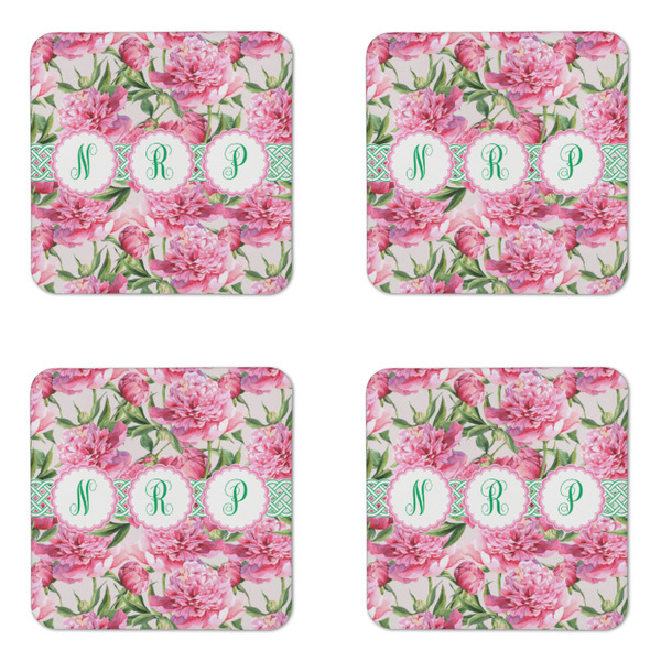 Watercolor Peonies Coaster Set - APPROVAL