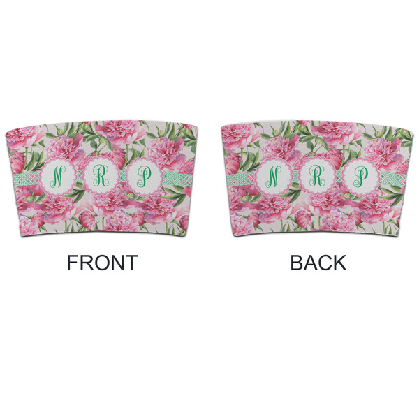 Watercolor Peonies Coffee Cup Sleeve - APPROVAL