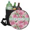 Watercolor Peonies Collapsible Cooler & Seat (Personalized)