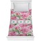 Watercolor Peonies Comforter - Twin (Personalized)