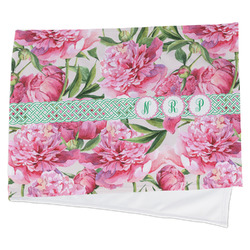 Watercolor Peonies Cooling Towel (Personalized)