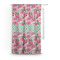 Watercolor Peonies Curtain Panel - Custom Size