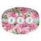 Watercolor Peonies Microwave & Dishwasher Safe CP Plastic Platter - Main