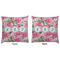 Watercolor Peonies Decorative Pillow Case - Approval