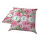 Watercolor Peonies Decorative Pillow Case - TWO