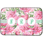 Watercolor Peonies Dish Drying Mat (Personalized)
