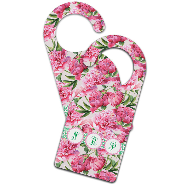 Watercolor Peonies Door Hanger - MAIN