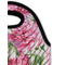Watercolor Peonies Double Wine Tote - Detail 1 (new)